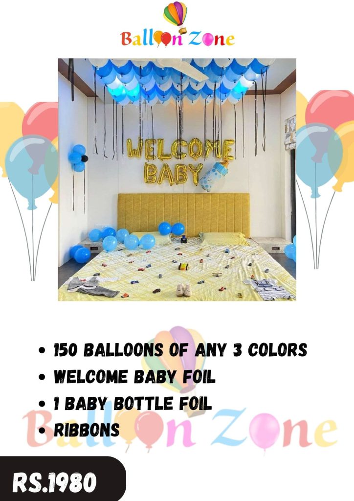 welcome baby decoration in delhi
