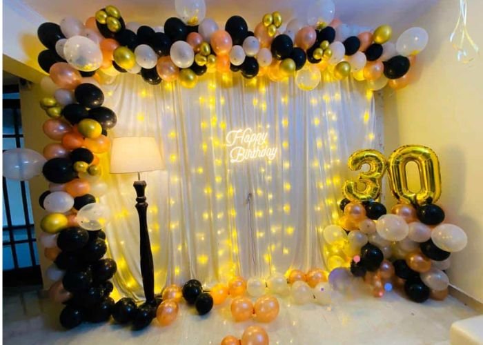 balloon decoration for birthday