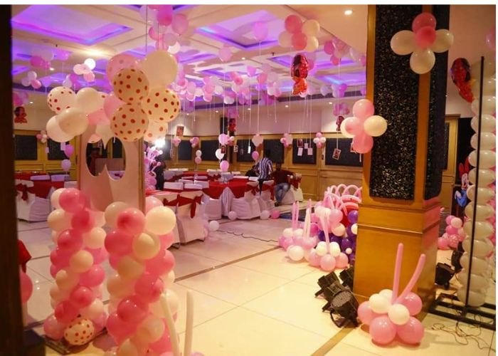 balloon decoration for corporate parties