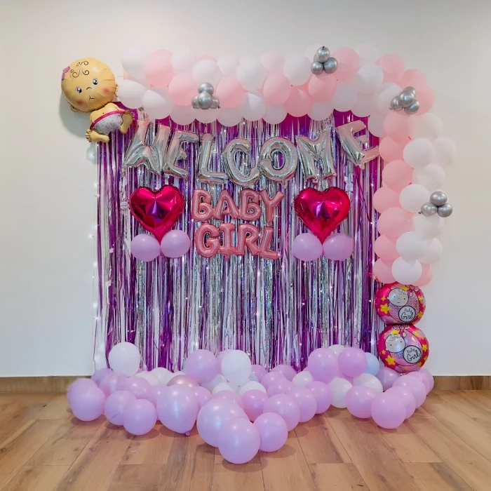 welcome baby decoration in gurgaon