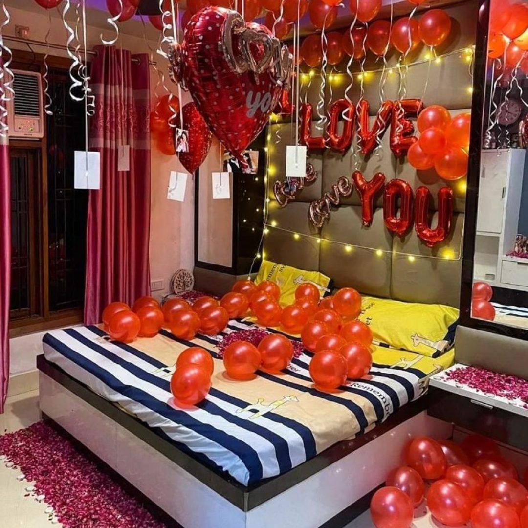 Romantic Room Decoration in Gurgaon